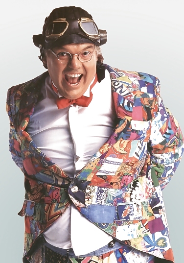 Roy chubby brown from inside the helmet