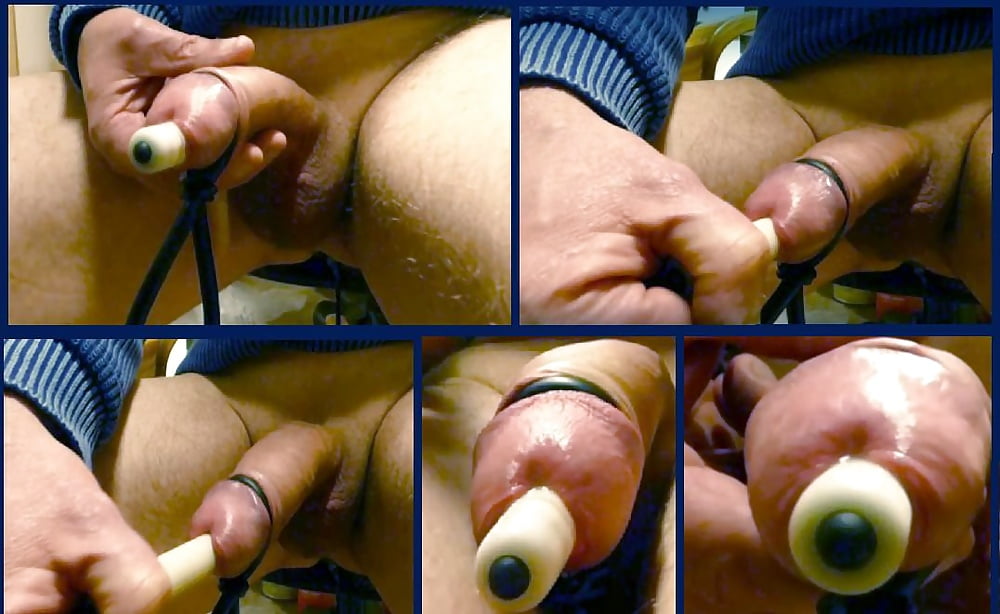 Anal being stimulated by electro stimulation