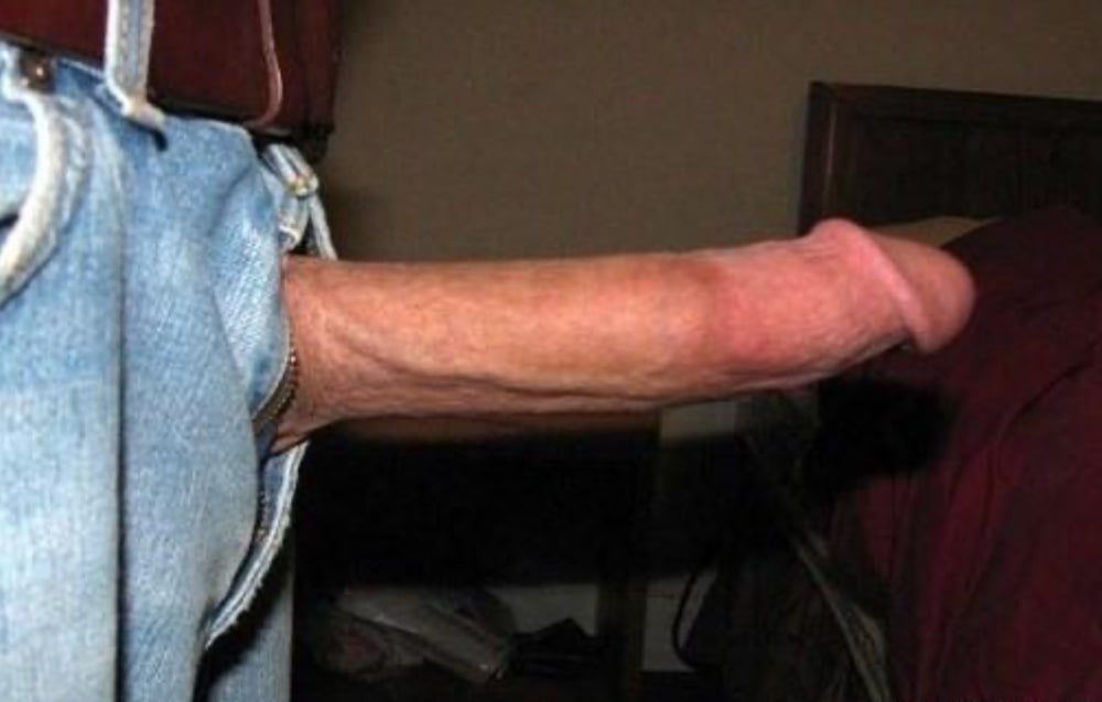 Stroking long hard cock lets