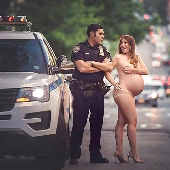 Police girl naked