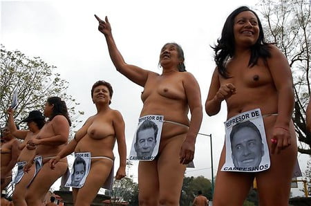 Sex Pueblos Naked Protest Image