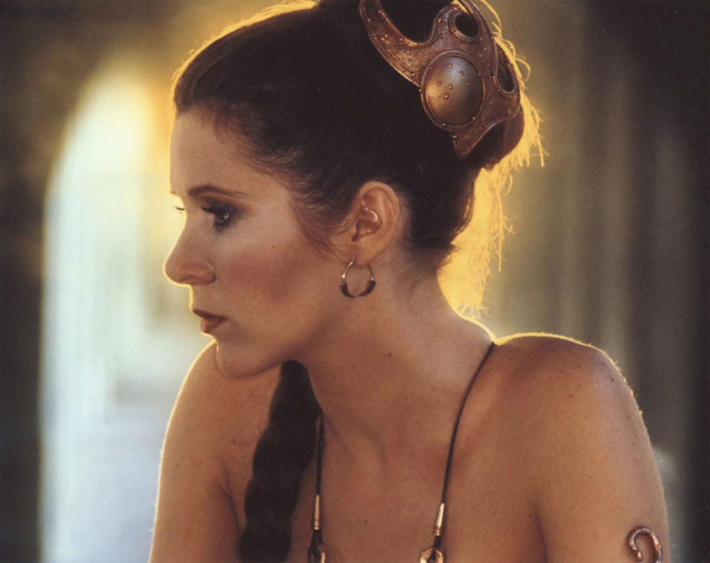 See And Save As Original Slave Leia Celebeauty Carrie Fisher Porn Pict