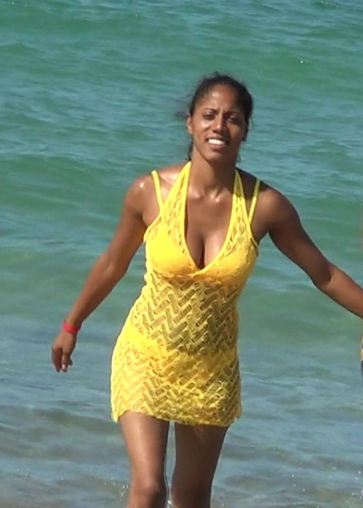Amazing ebony mom and whore Awilda vacations - 97 Photos 