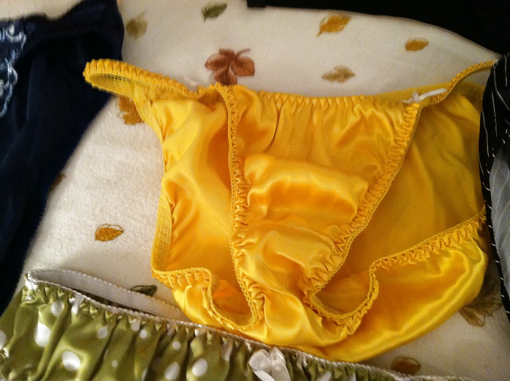 more pics of wifes satin panties and bras pict gal