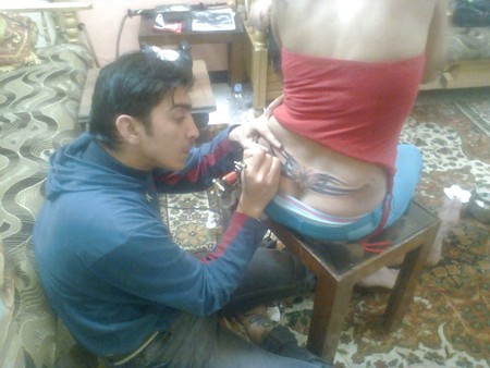 Iraqi tattooed women part 1