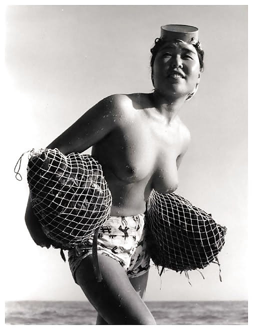 Diver women Japan Vintage pict gal