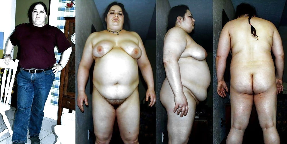 Clothed and Nude 170 - BBw  Fat Women pict gal