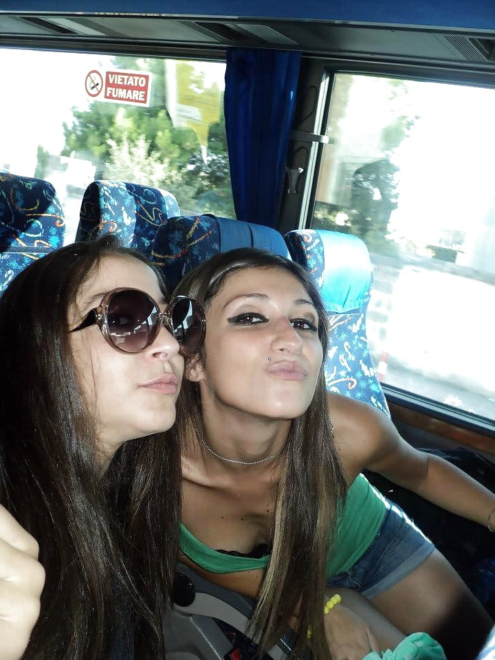3 sexy teens friends with a whore face pict gal