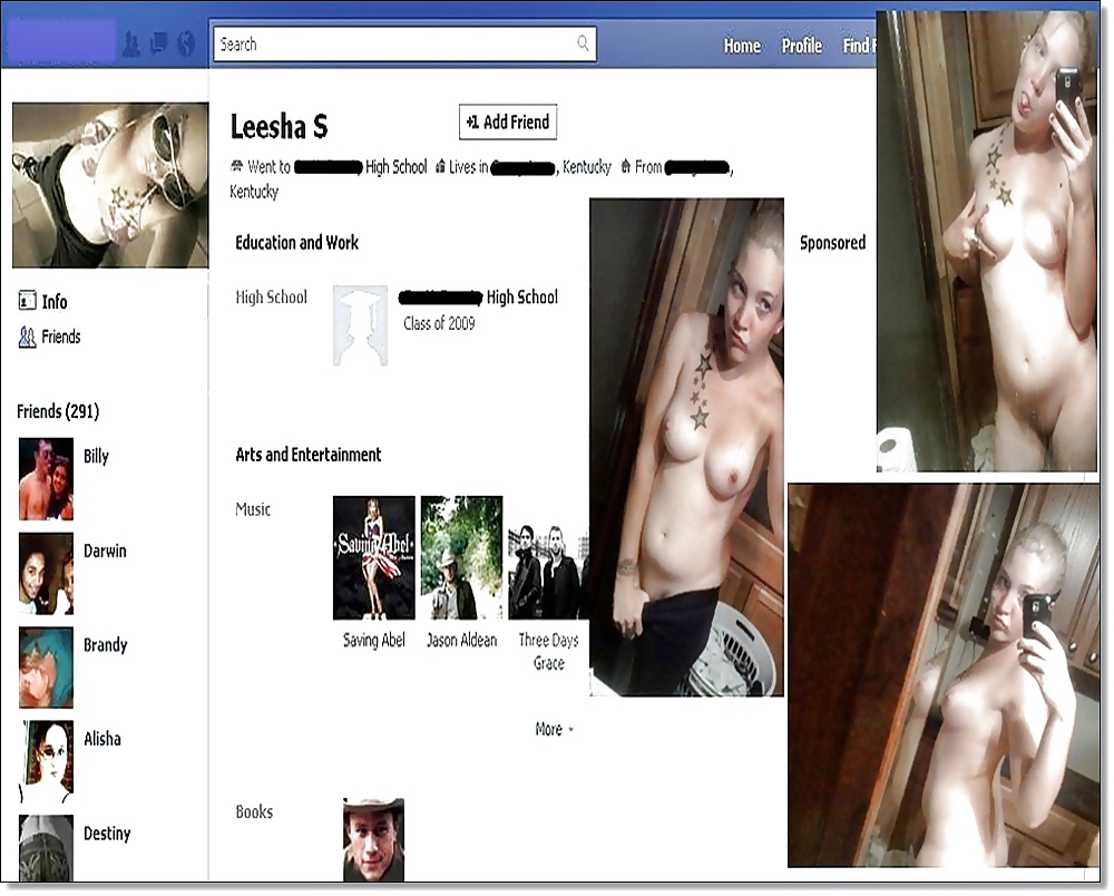 FACEBOOK GIRL EXPOSED 2 pict gal