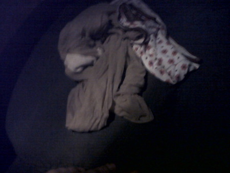 mummy's panties and tights found in her car