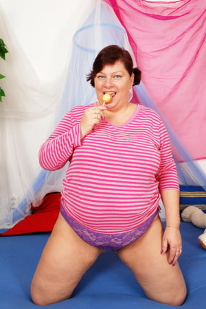 chubby old woman catch masturbate and seduce to fuck by teen         