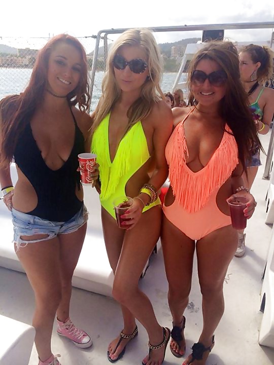 Sexy brunette Gemma with her great tits from Manchester pict gal