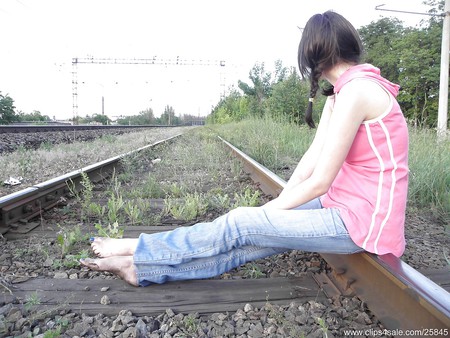 Railway dirty feet