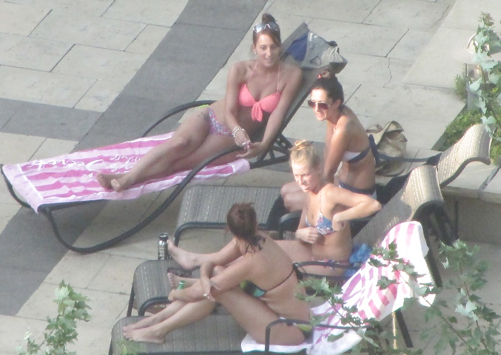 BFF's hangin by the Pool - Toronto , Ontario Canada pict gal