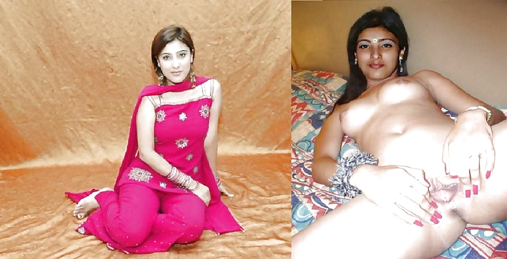 Clothed Unclothed Indian Bitches 13 pict gal