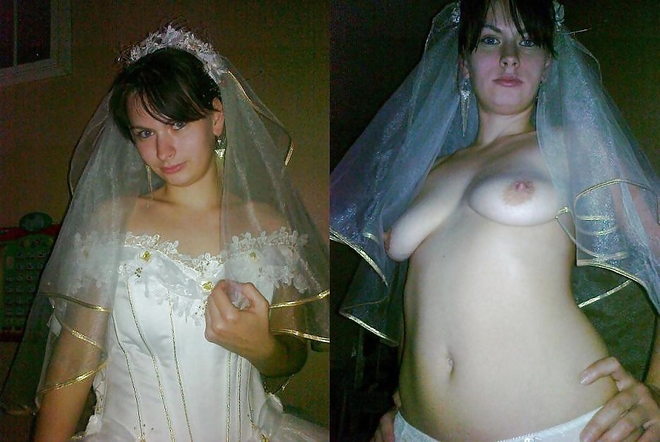 Brides and bridesmaids, before and after amateurs. pict gal