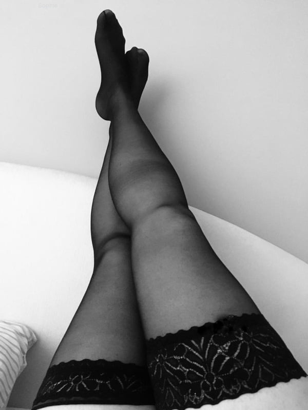 Legs, stockings and more - 4 Photos 