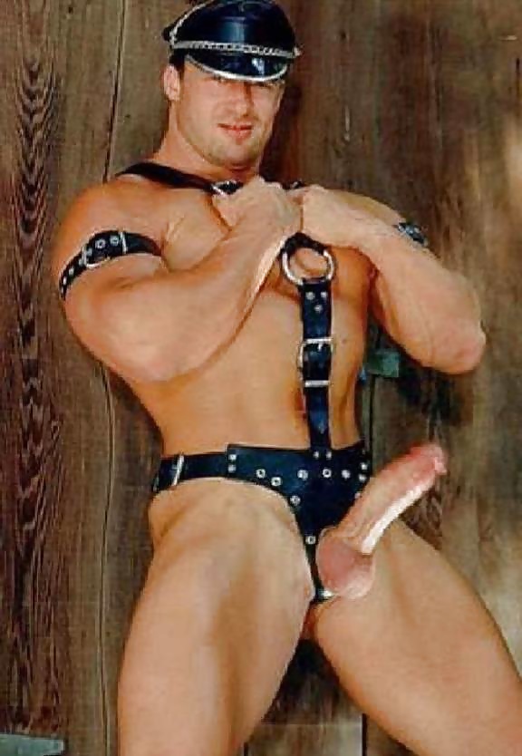 Leather vest gay porn.