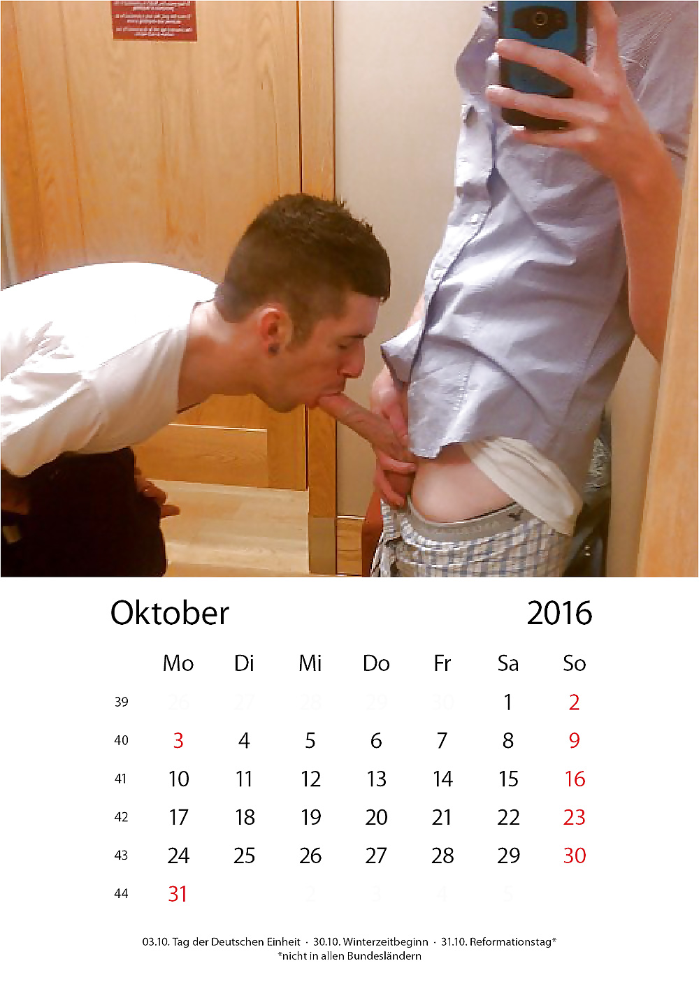 Selfie Kalender 2016 pict gal