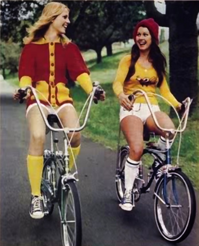 Vintage lady's & Bicycles-num-004 pict gal