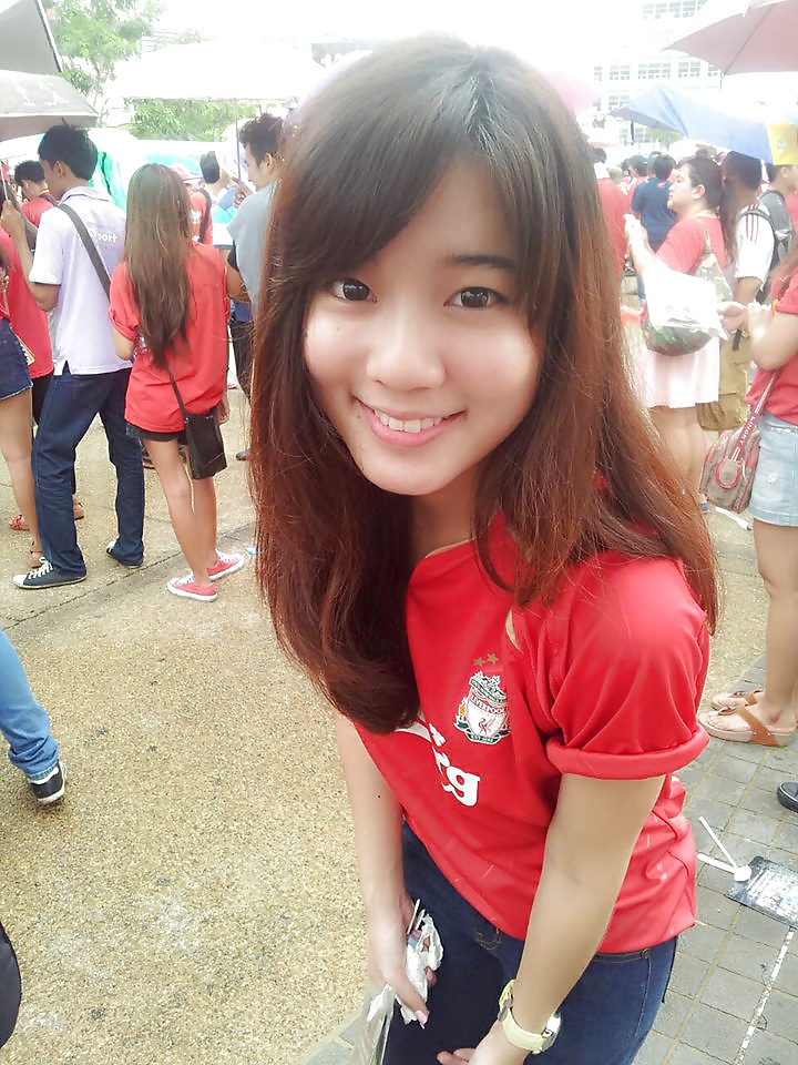 Amateur Self Shot In Football Shirts Thai pict gal