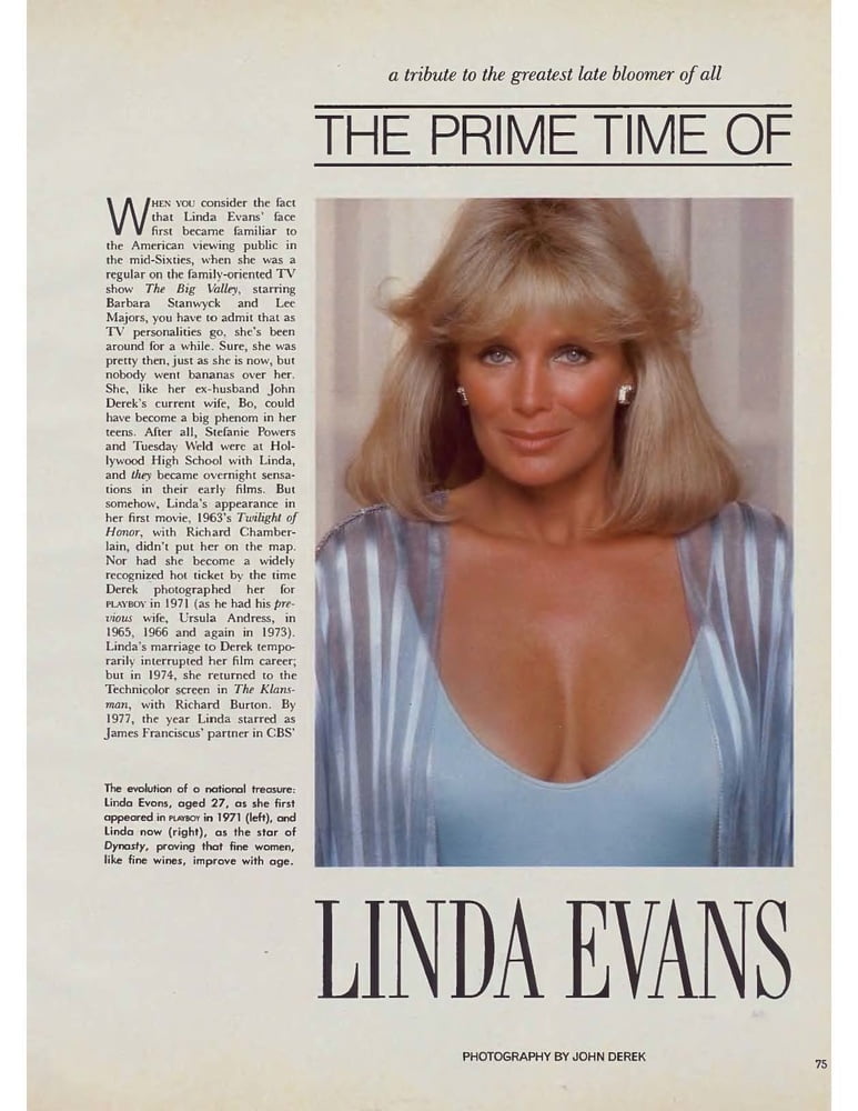 Linda Evans Fakes.