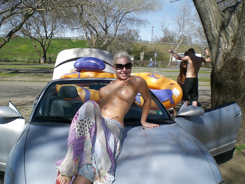 Girls naked in cars public amateur dogging flashing pict gal