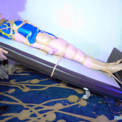 Chun Li Cosplay Bondage