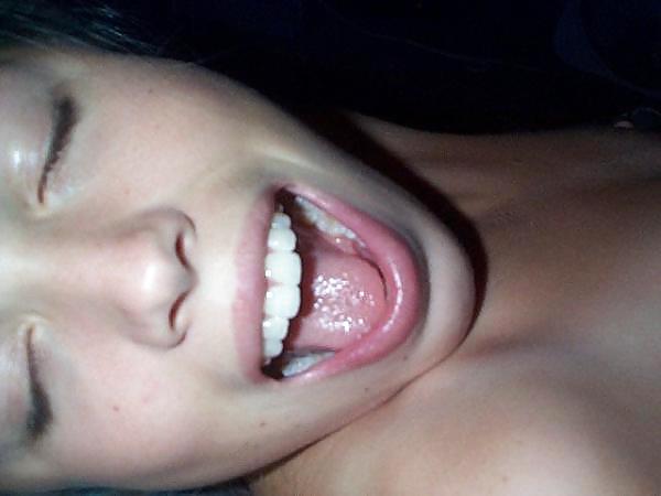 Teen Andrea is a cumeater - N. C. pict gal