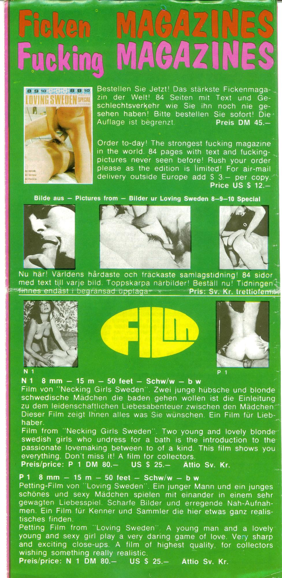 KEY - Late 50ies Scandinavian Flyer pict gal