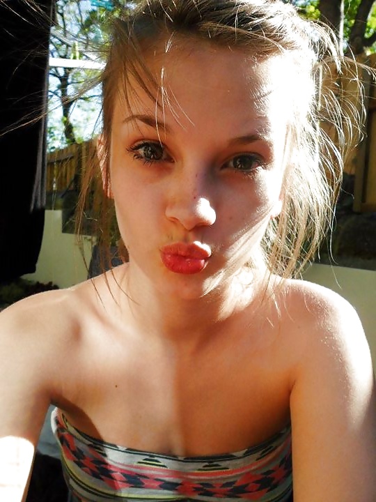 What would you do to this dirty teen pict gal