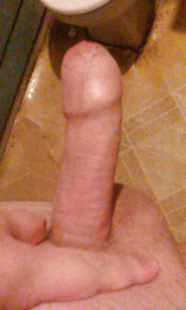 my thick white cock