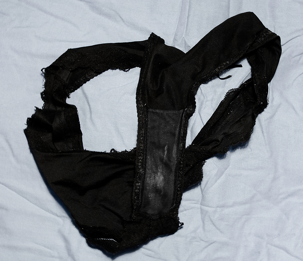 Lauras panties, after coming from work pict gal