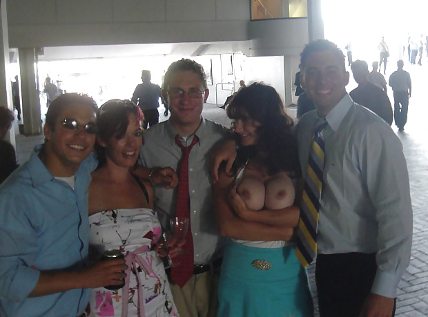 Flashing boobs and pussy pict gal