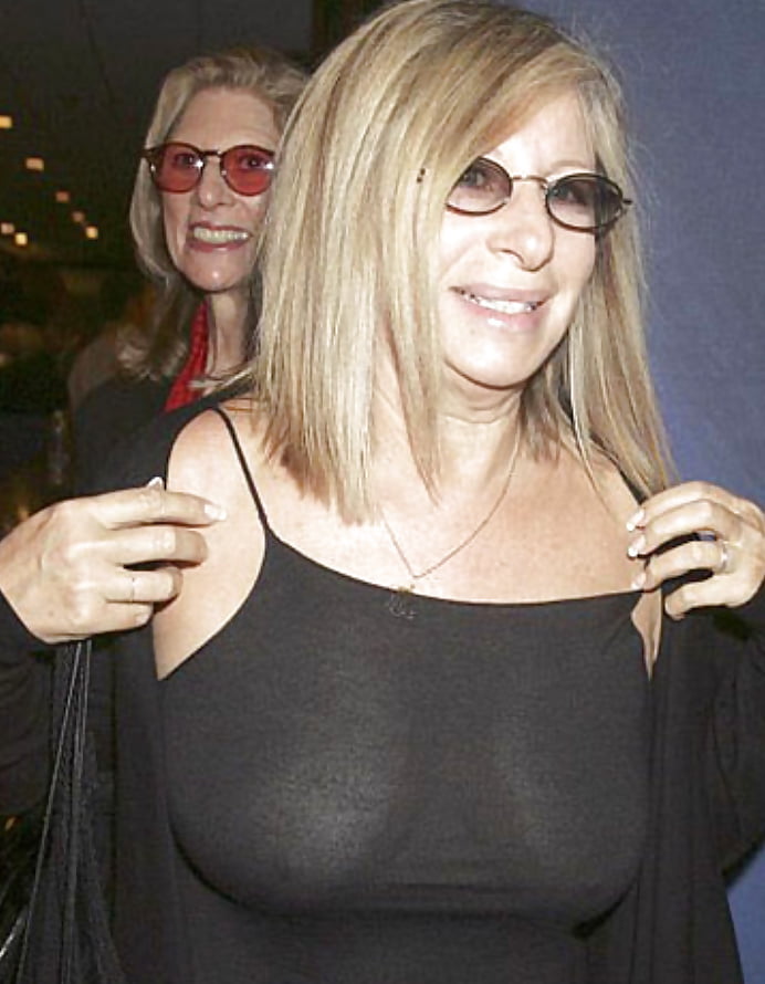 Barbra Streisand and her Boobs. 