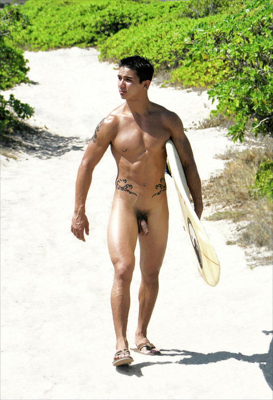 Naked Men On Nude Beaches.