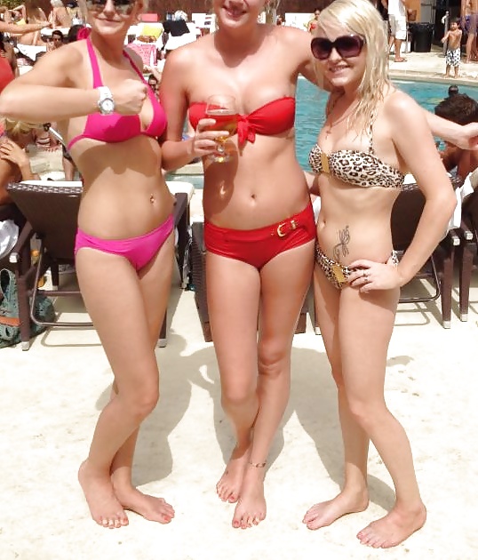 bikini,, a group of sluts on holiday. pict gal