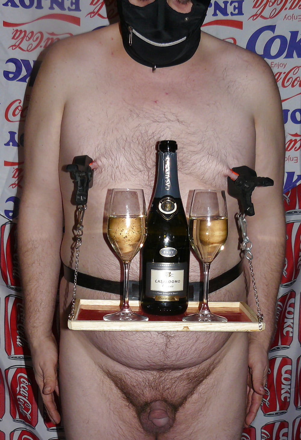 serve wine for Mistress pict gal