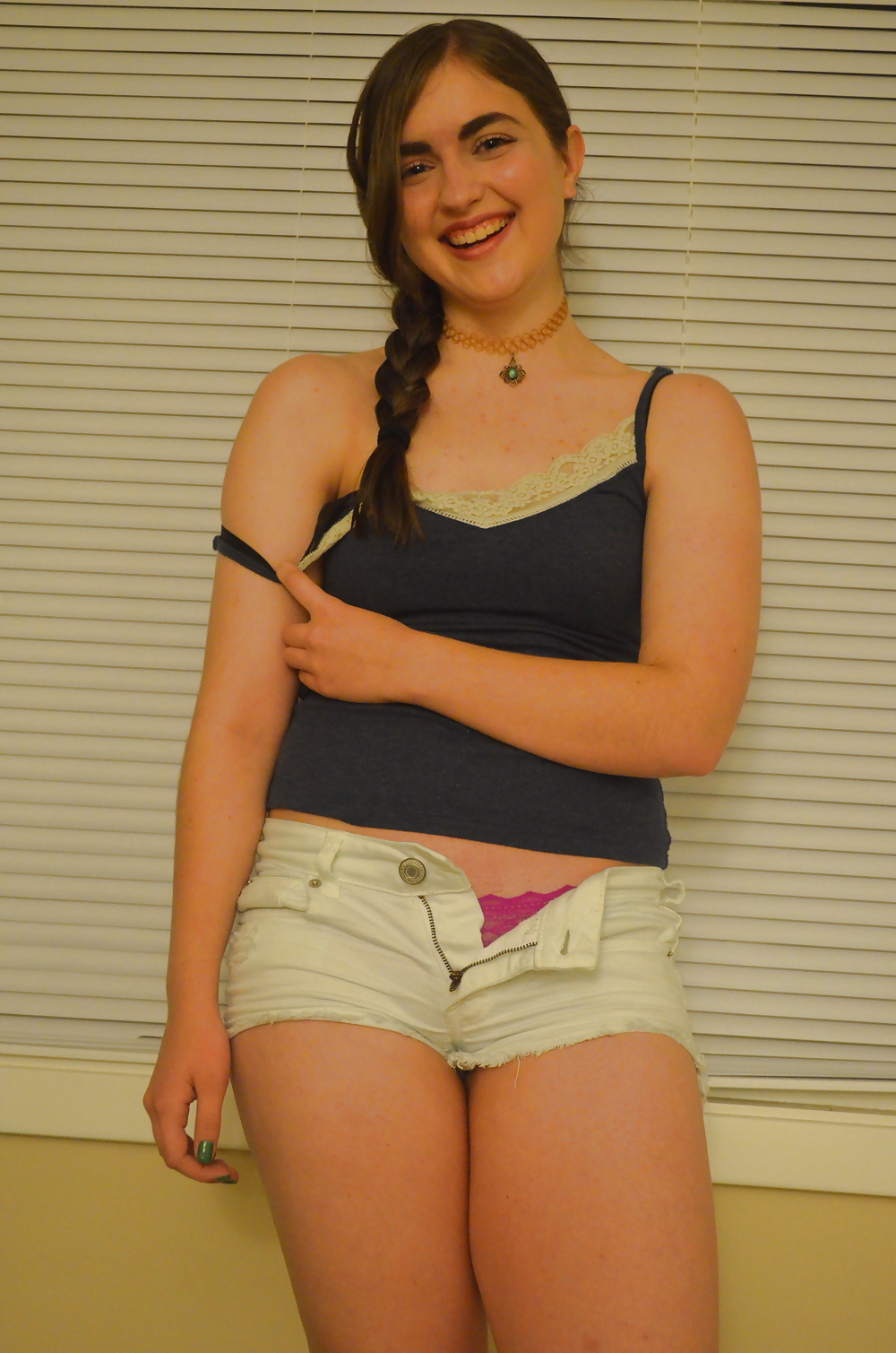 Abby Stripping pict gal