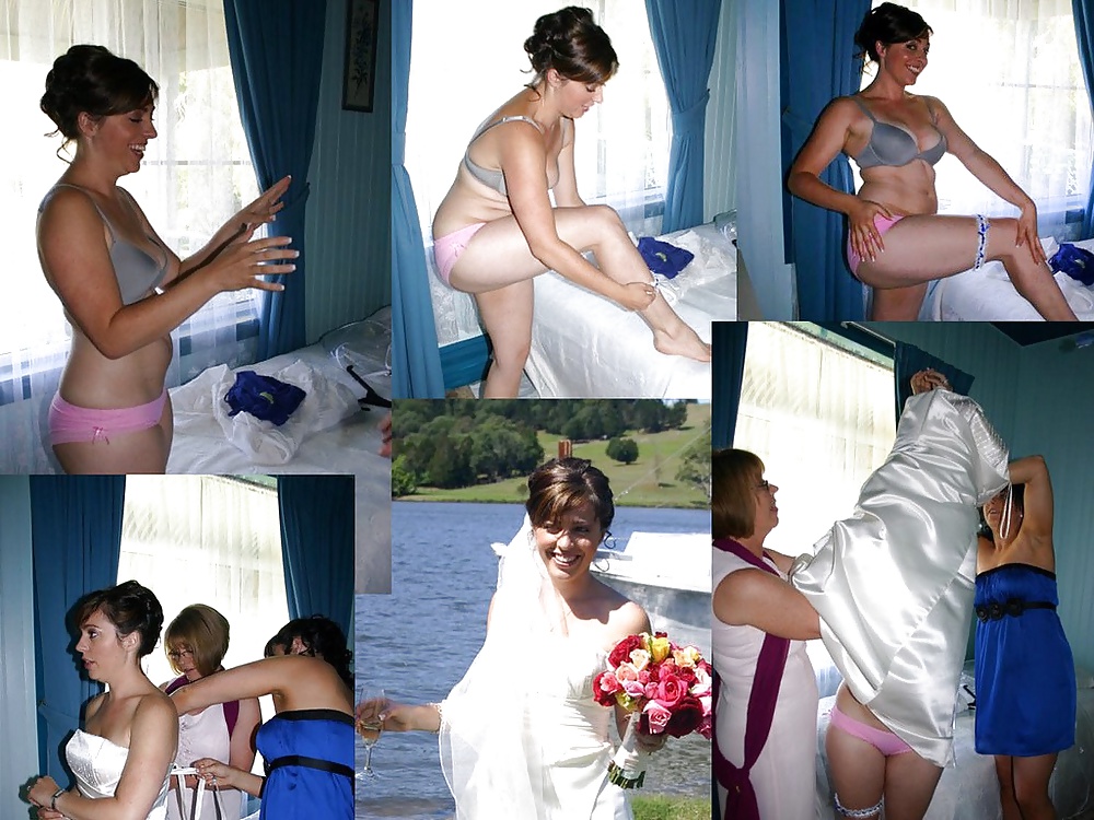 Real Amateur Brides Dressed Undressed 16 pict gal