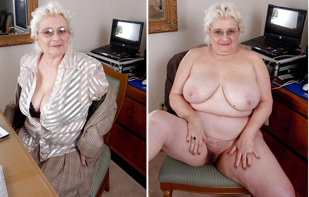 Dressed undressed grannies pict gal