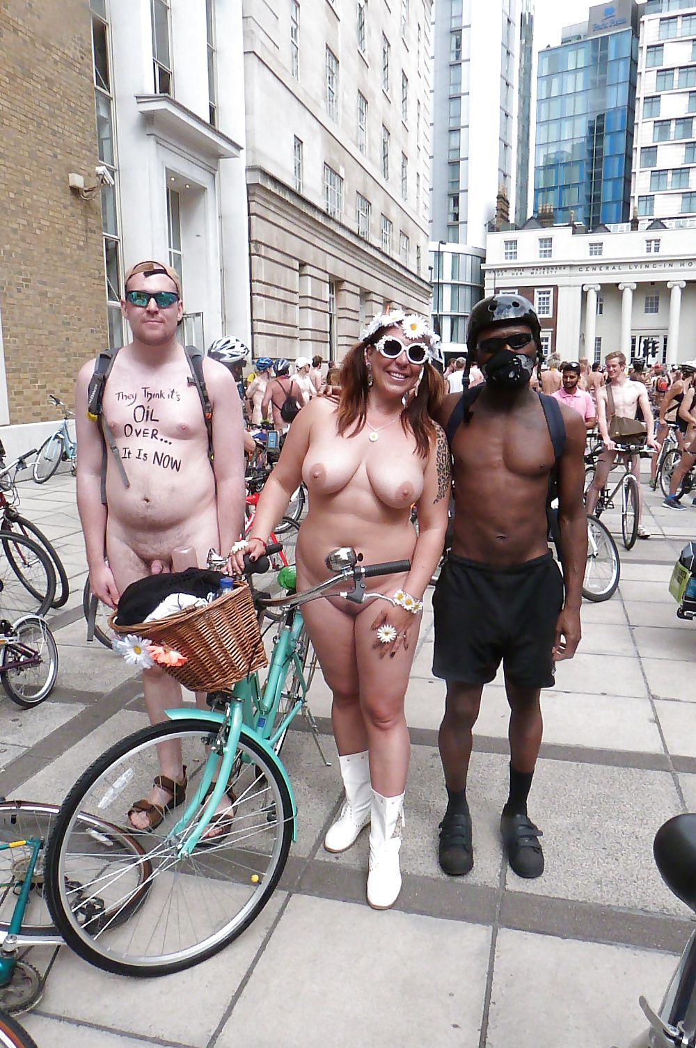 World Naked Bike Ride London 2014 pict gal