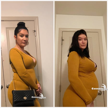 weight gain before and after           