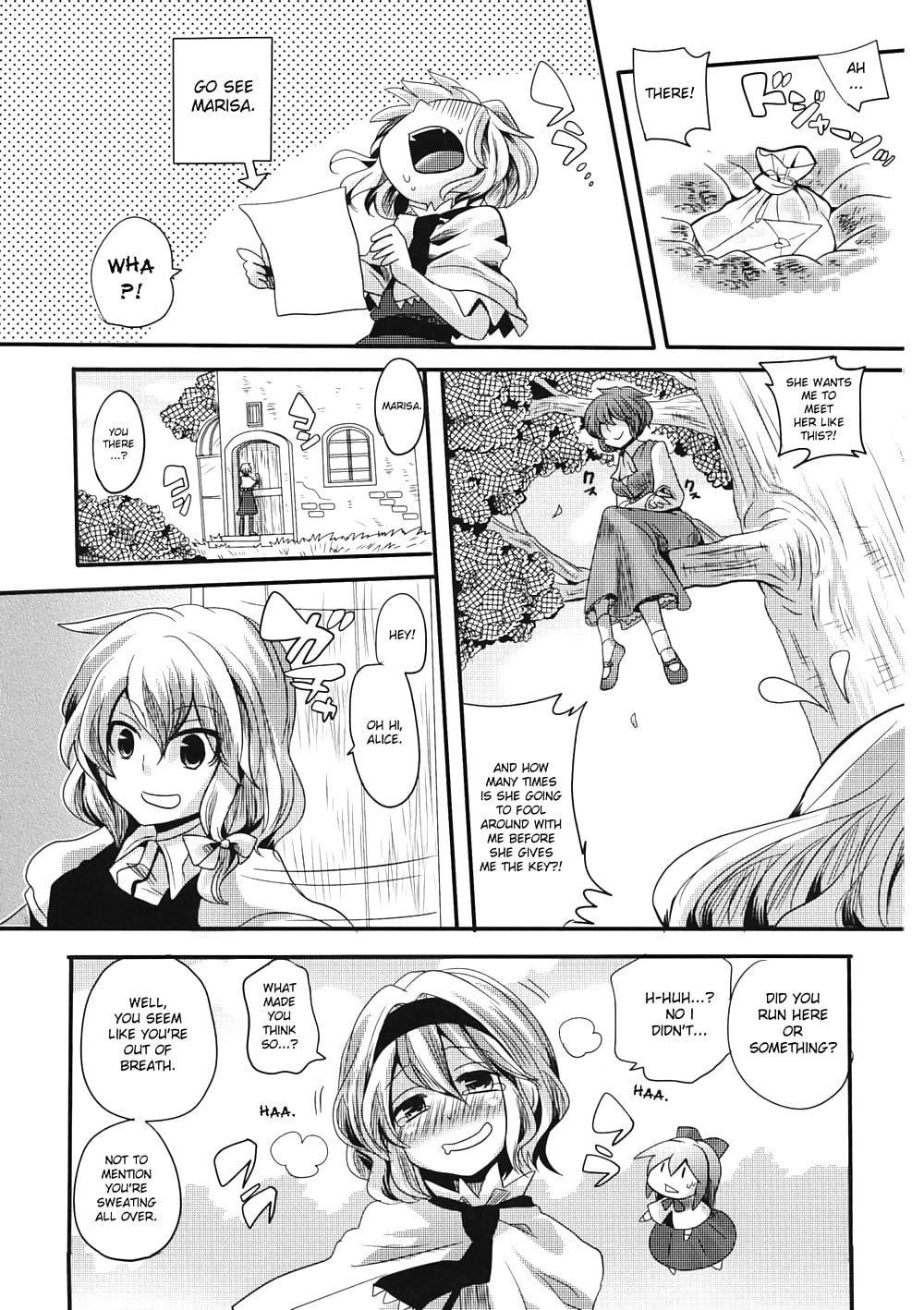 Yuuka Is A Sadist While Alice Is A Masochist Hentai Manga 29 Pics
