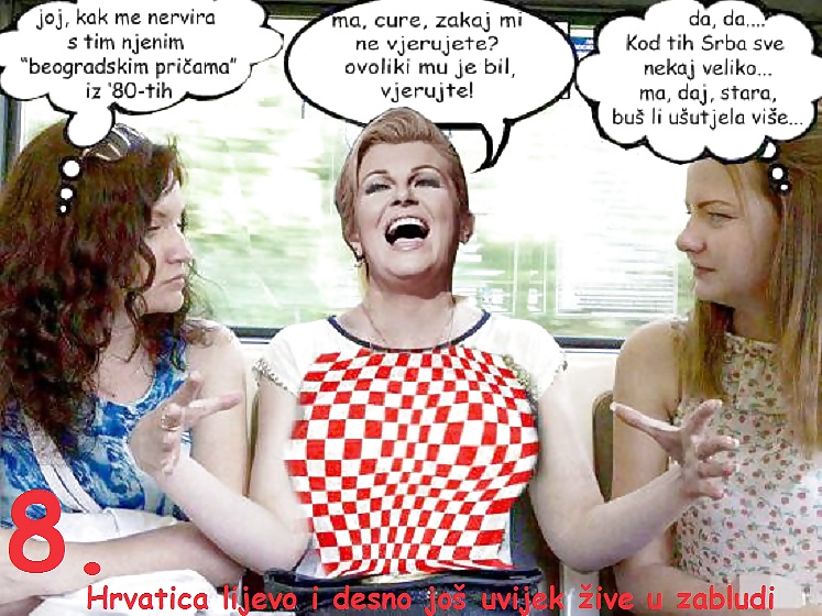 Kolinda Grabar-Kitarovic Croatian comics pict gal