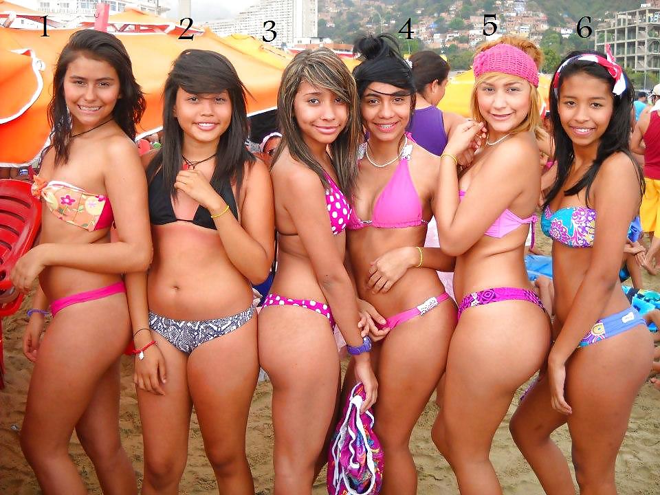 Which Latina teen will you pick 2 pict gal