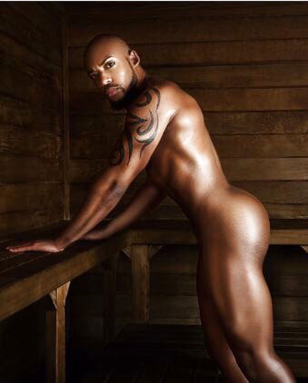 Galleries and pictures of hot naked black men, big black coks and interraci...