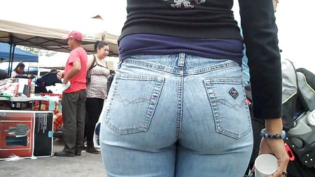 Butts are nice in ass tight jeans