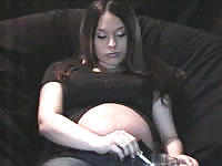 Pregnant  Smoking 3 pict gal