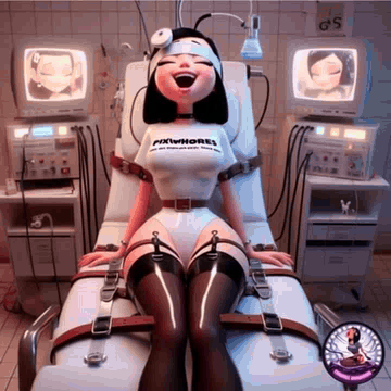 Pixwhores Experimental Enhanced: Animated Orgasmatron Gifs #14